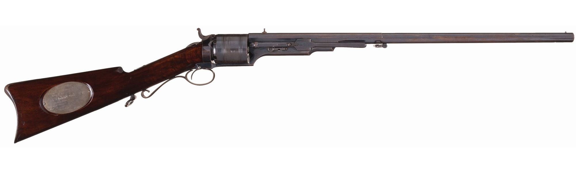 Colt Paterson Model 1839 Carbine Presented by RI Governor