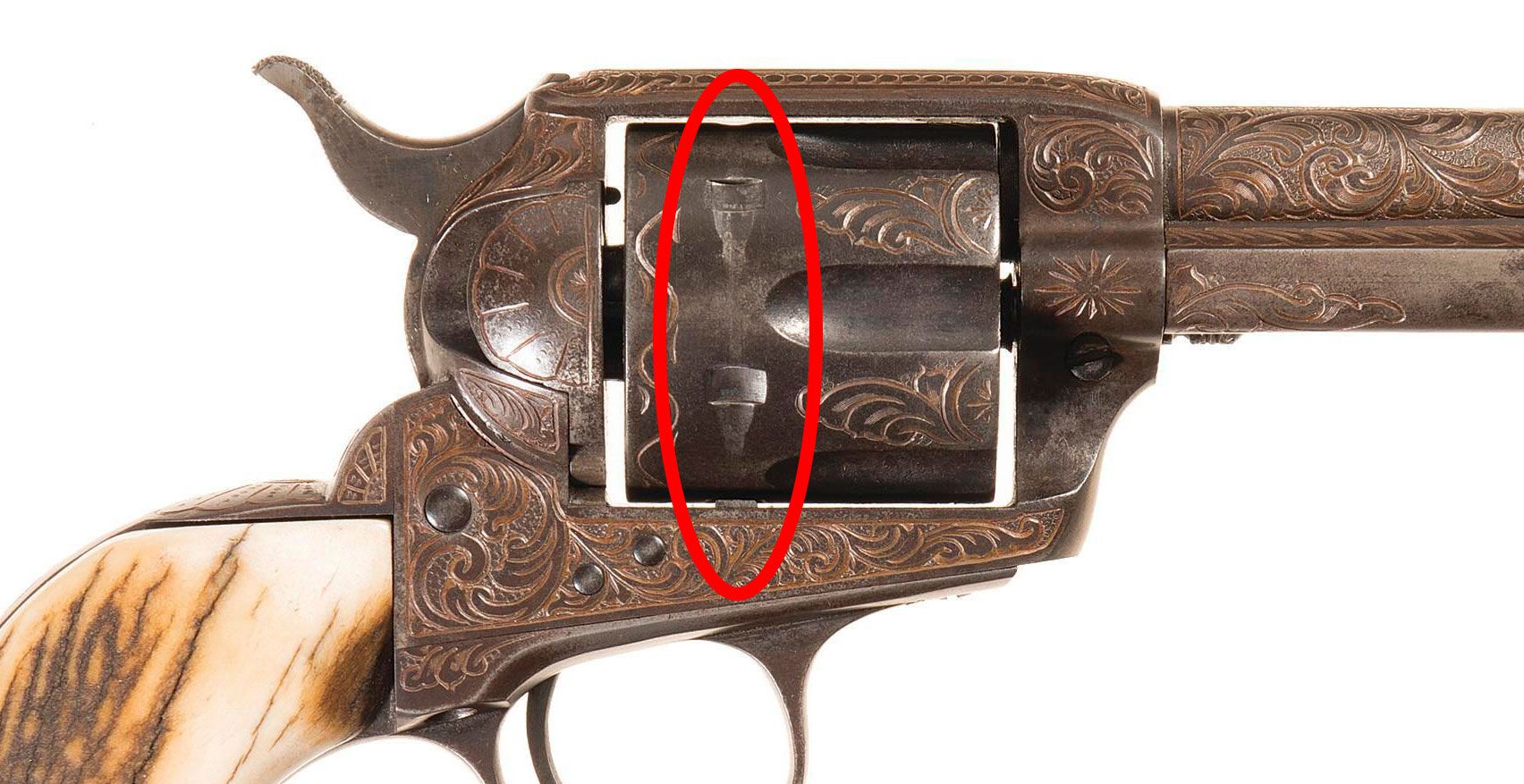 David Harris Engraved Colt 1st Gen Single Action Army Revolver