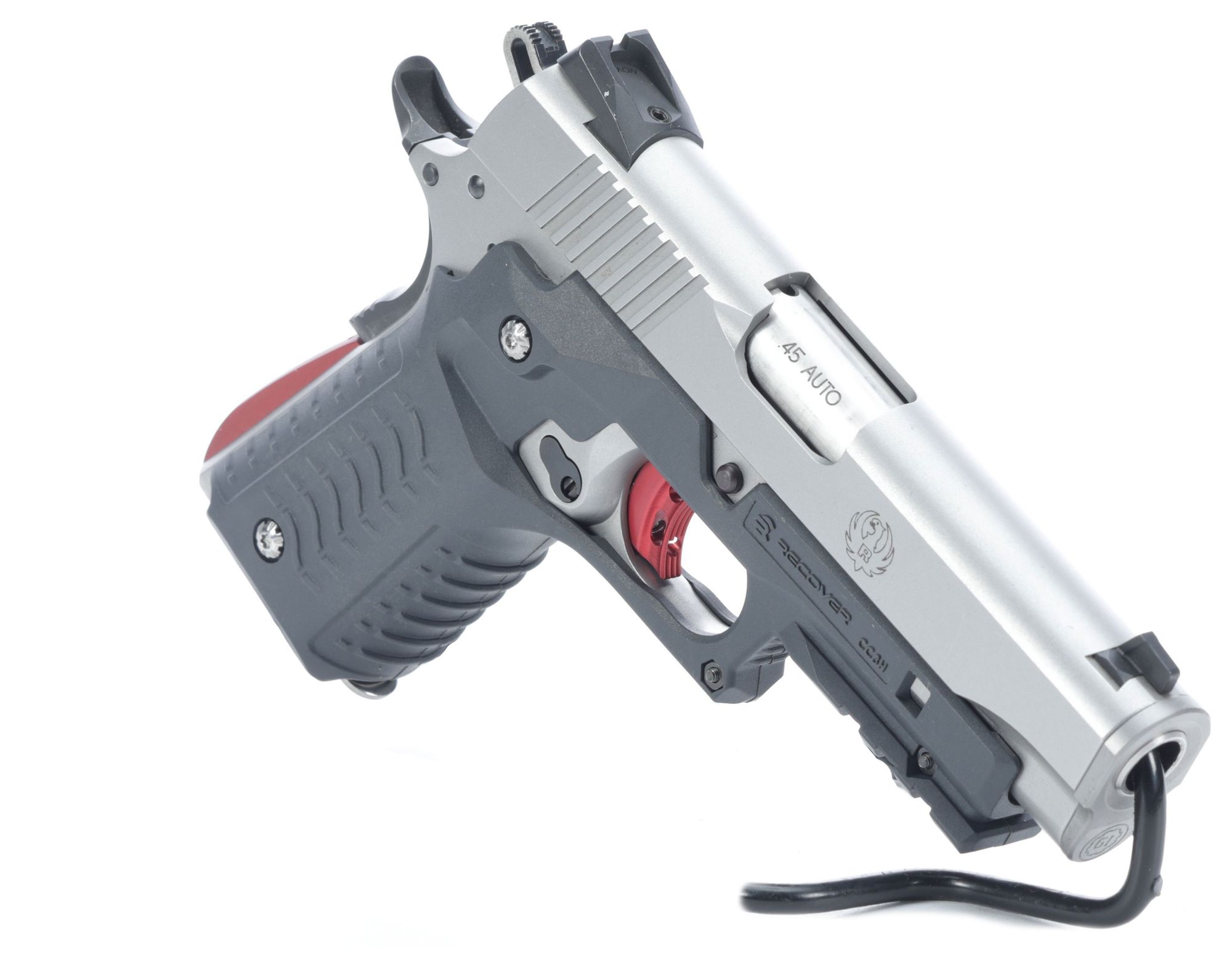 Ruger Model SR1911 Pistol outfitted with Guncrafter brand bushing sold during RIAC's July Online Auction