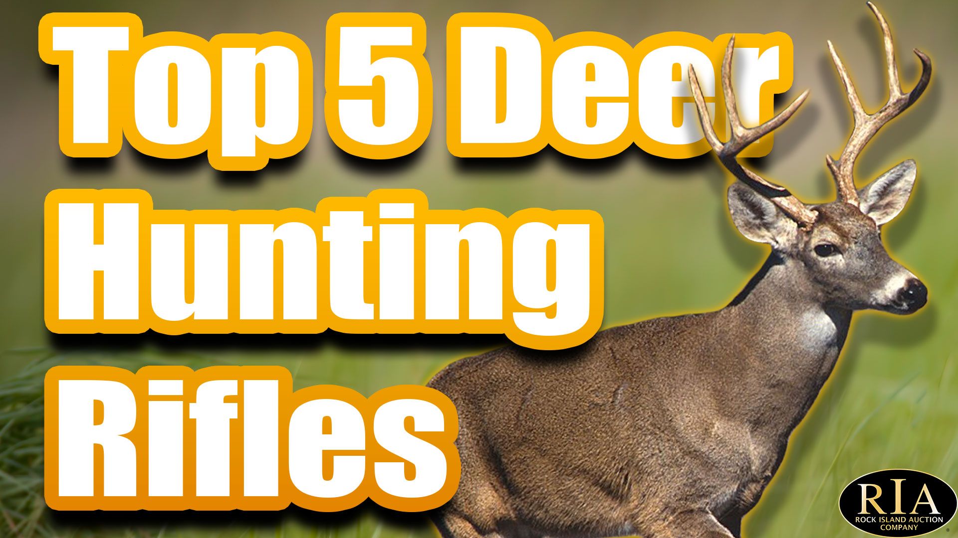 Top 5 Deer Hunting Rifles in Our October Firearms Auction