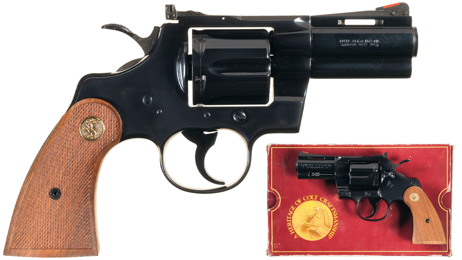 Colt Combat Python Revolver 3 inch bbl Sale