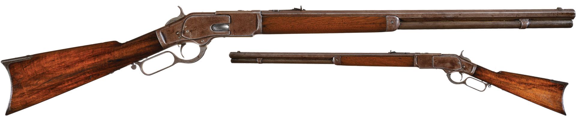 Lot 1042: Winchester First Model 1873 Rifle Serial Number 88