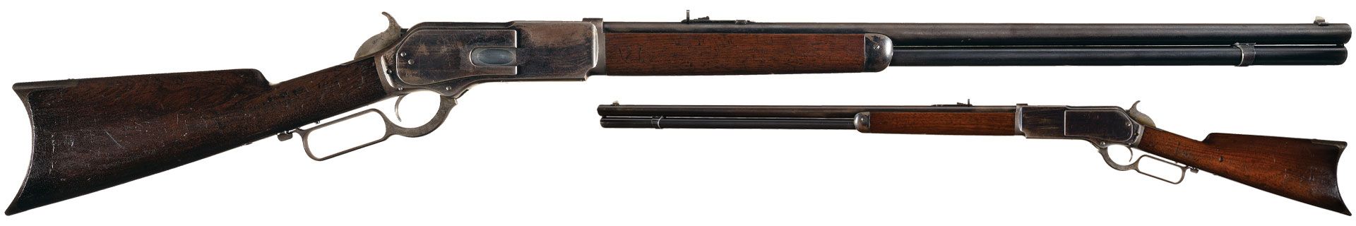 Lot 94: Winchester First Model 1876 "Open Top" Rifle