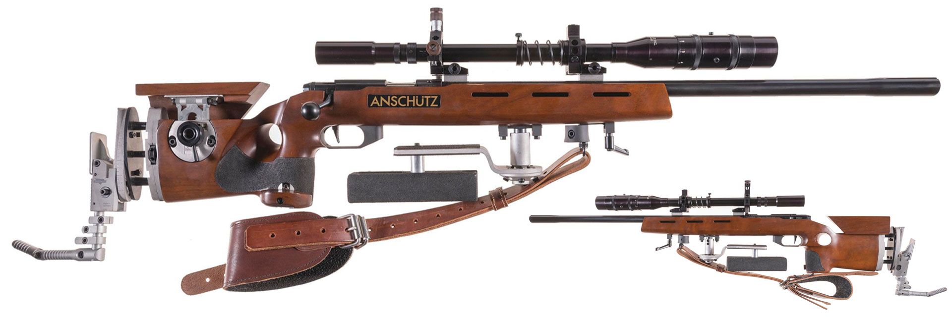 Lot 662: Anschutz Super Match Model 1913 Bolt Action Rifle with Scope
