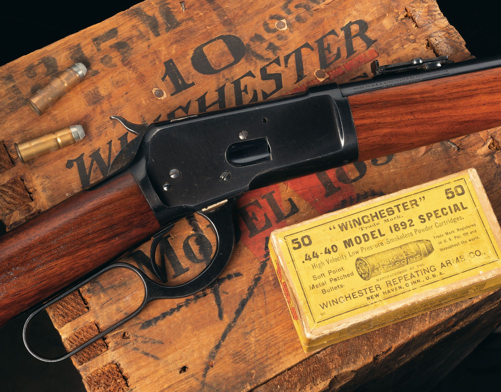Lot 84: Winchester Model 1892 16 Inch Barrel Trapper's Carbine