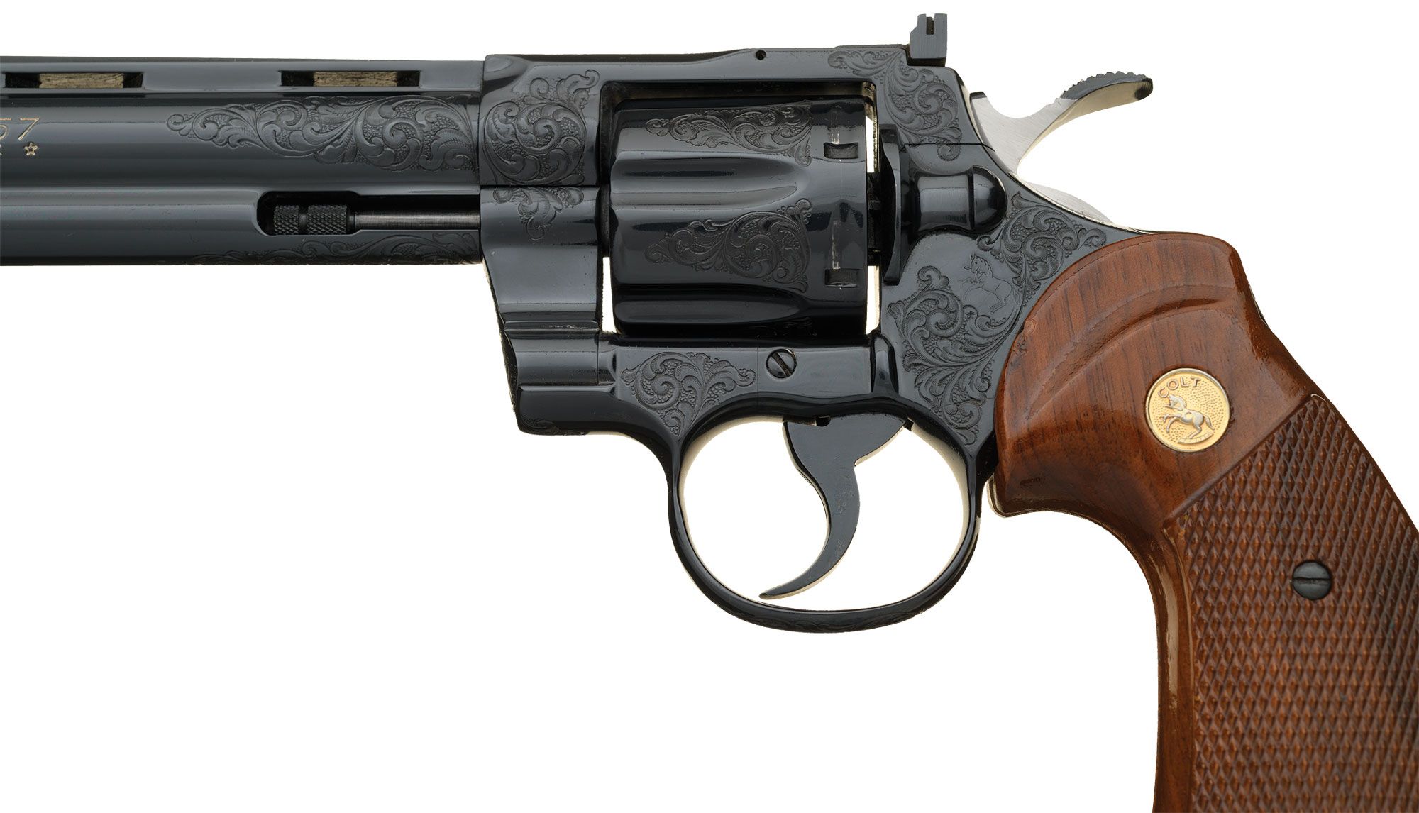 Colt Python Engraved Rvolver December 2020 Gun Auction