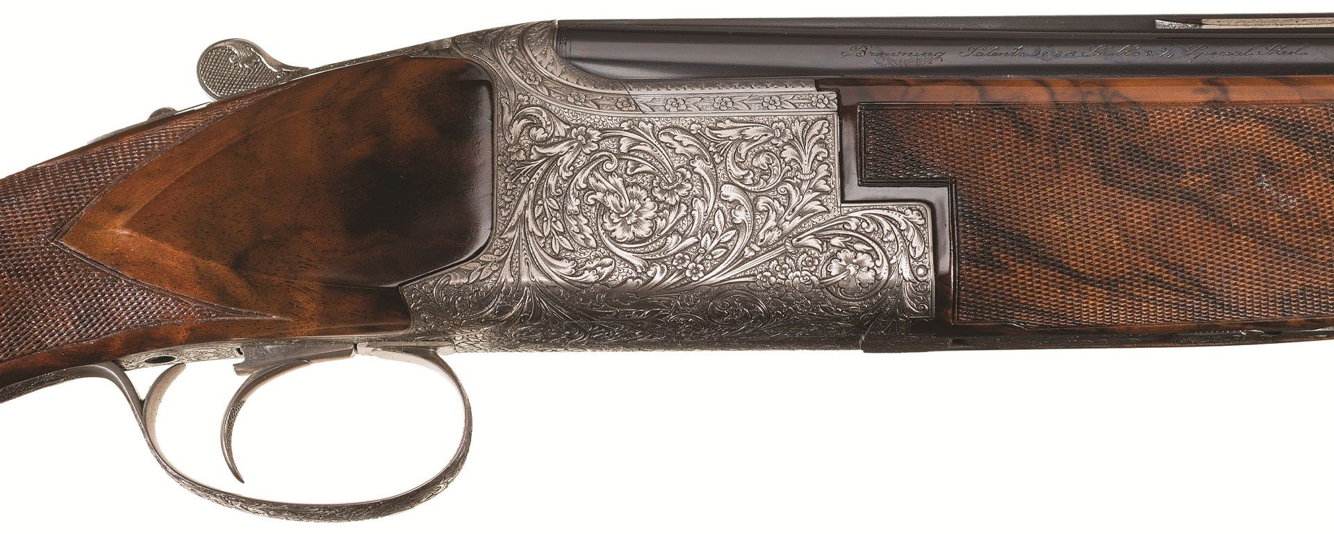Browning-C-grade-shotgun-engravings