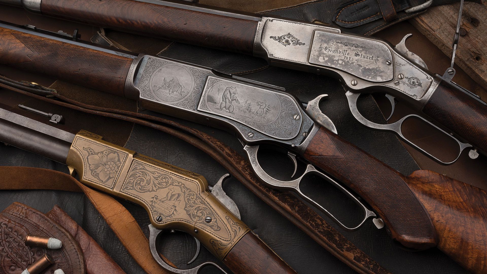 Granville Stuarts personal items December 2020 firearms Auction