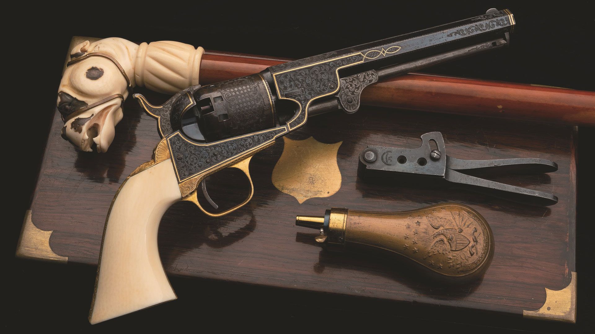 Civil war confederate-revolver