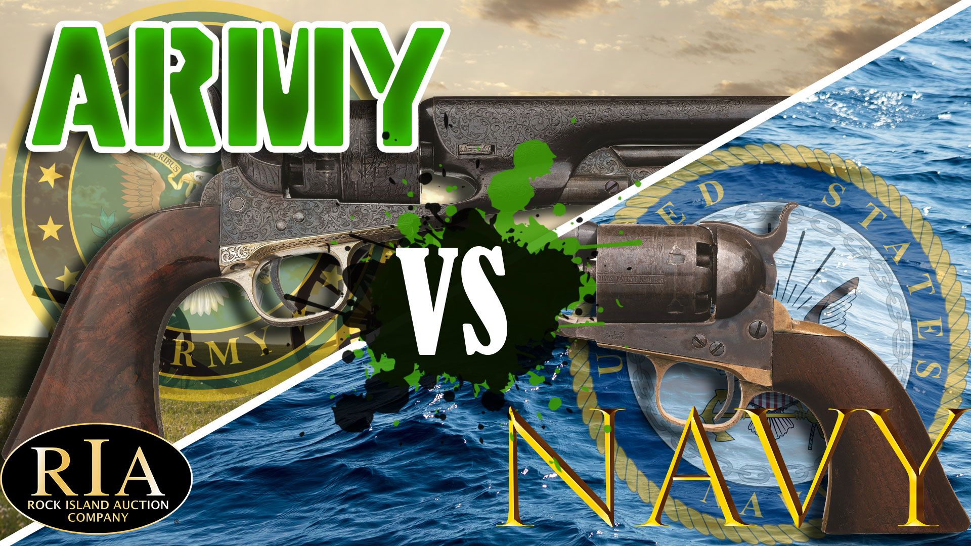 Army Revolvers vs. Navy Revolvers