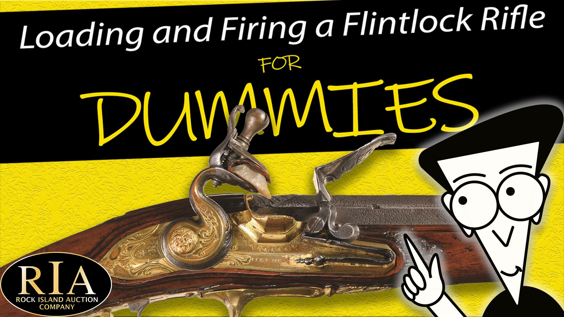 Loading and Firing a Flintlock Rifle for Dummies