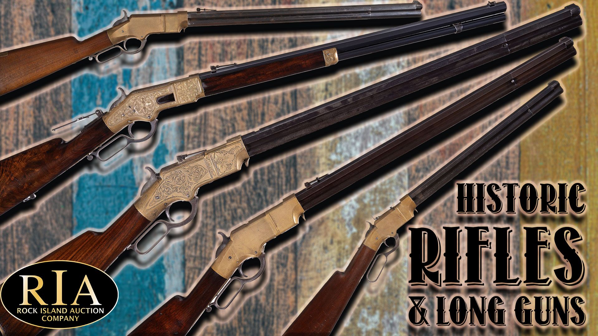 Historic Rifles & Long Guns in Our February Sporting & Collector Auction