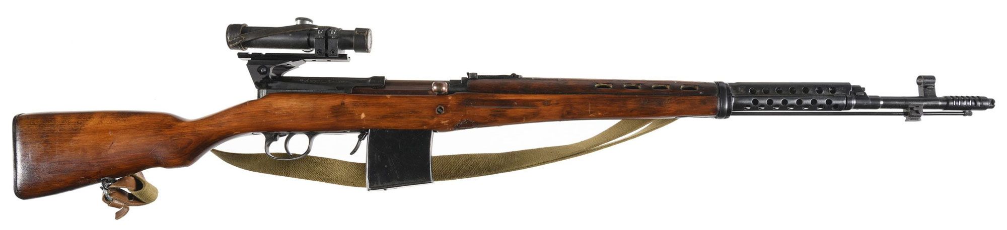 SVT40 sniper rifle