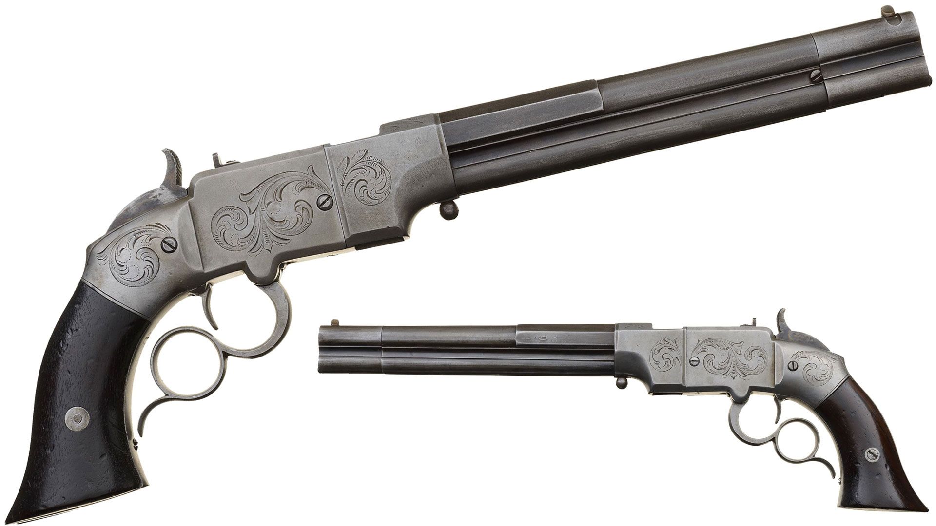 smith-and-wesson-engraved-lever-action-pistol