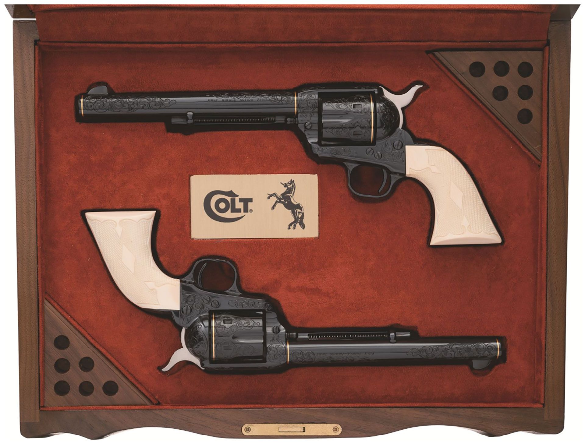 XTRA-ATwo-Factory-Embellished-Colt-3rd-Generation-Colt-SAA-Revolvers