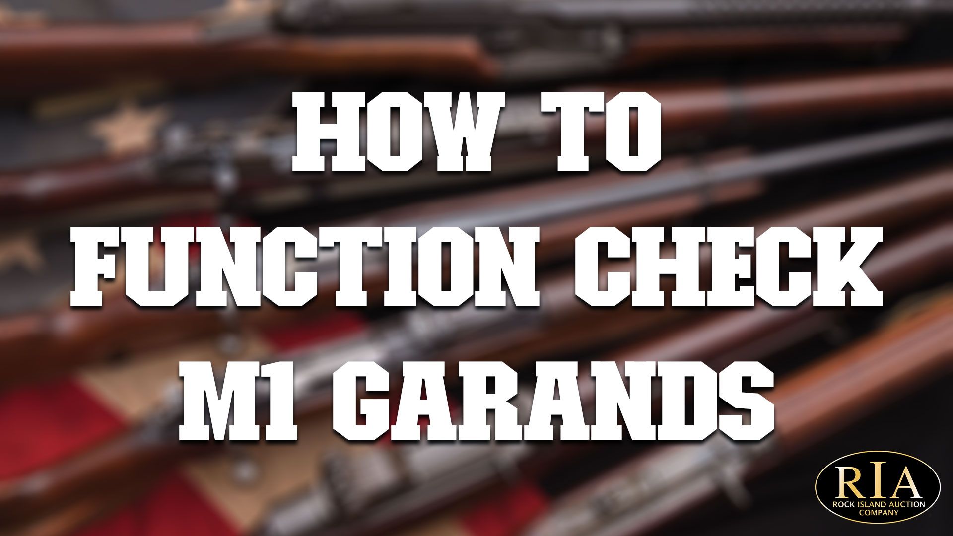 M1 Garand Function Check