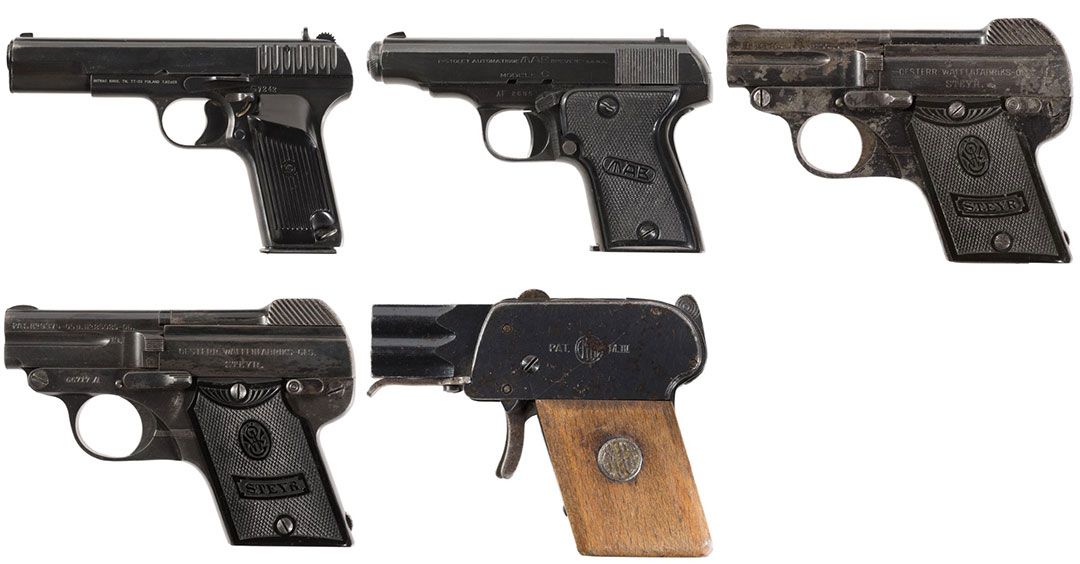 Five-European-Semi-Automatic-Pistols