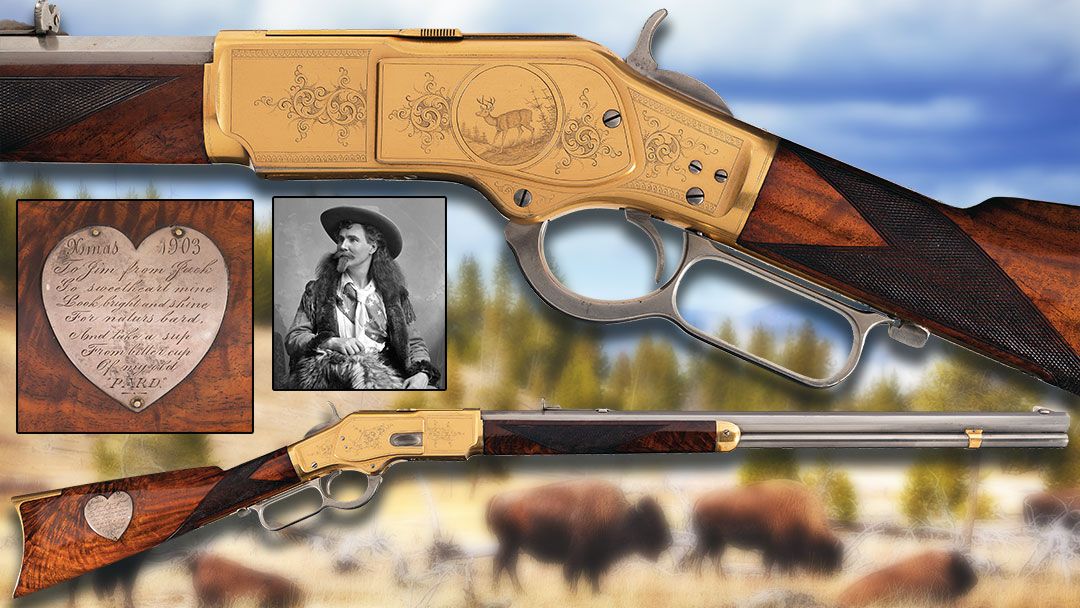 Captain Jack Crawfords Winchester 1873 Lever Action Rifle