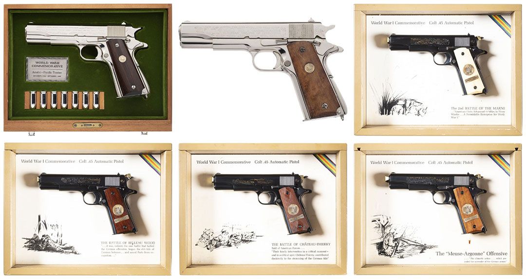 Colt-1911-WW1-and-WW2-Commemorative-Collection