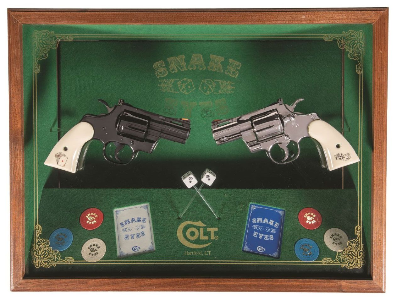 Matched-set-of-Colt-Python-Snake-Eyes-double-action-revolvers