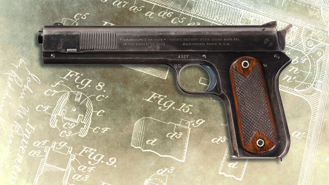 U.S.-Army-Second-Contract-Colt-Model-1900-Sight-Safety-Pistol