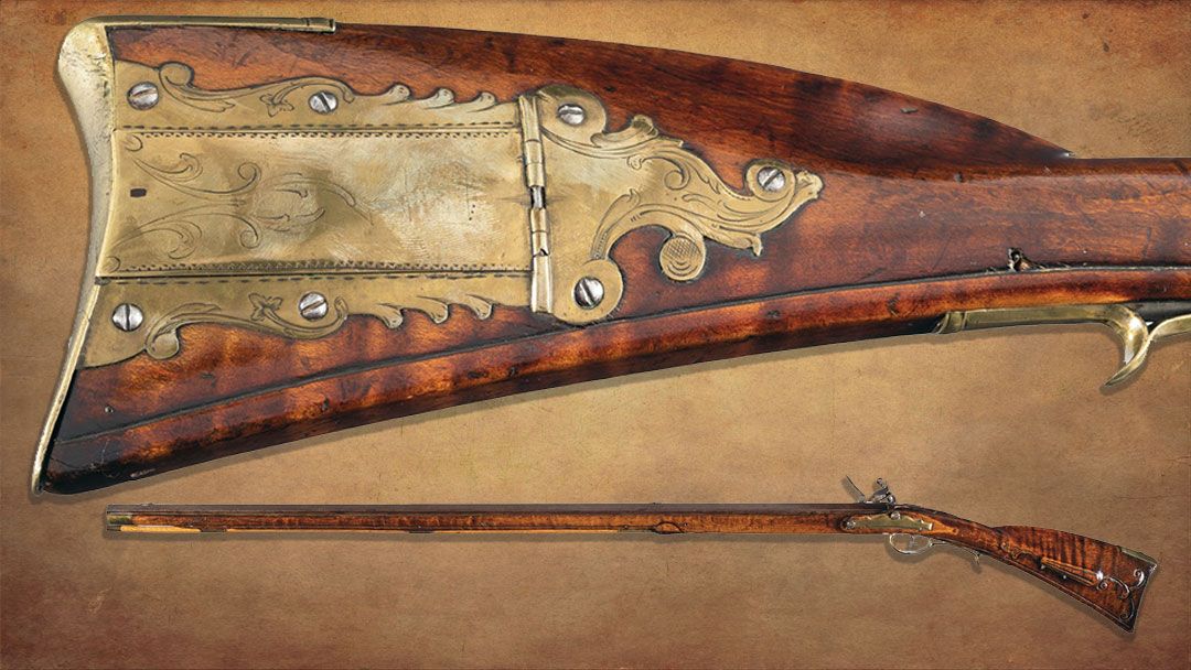 henry-pickel-signed-lancaster-flintlock-american-long-rifle