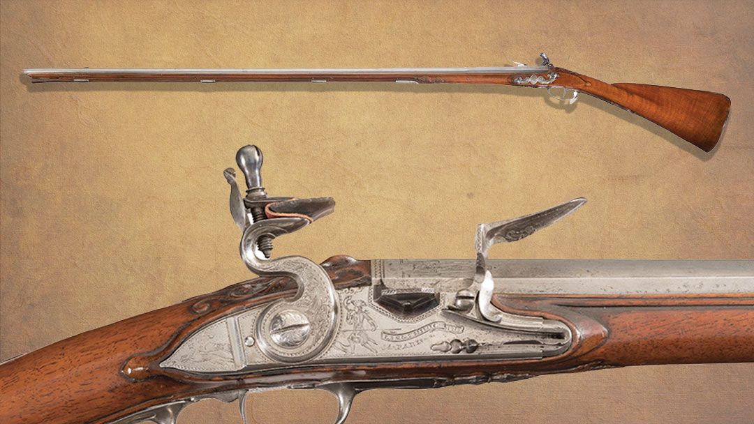 1716-Dated-Flintlock-Fowling-Piece-by-Languedoc