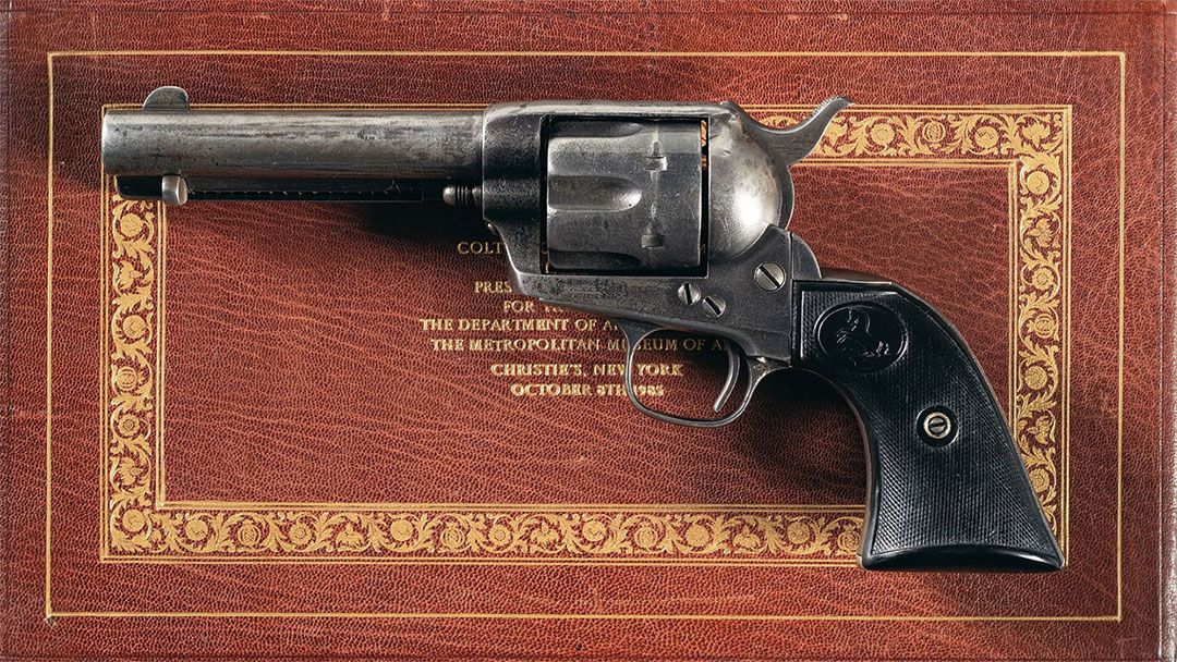 Gene-Autrys-Antique-Colt-Black-Powder-Frame-Single-Action-Army-Revolver