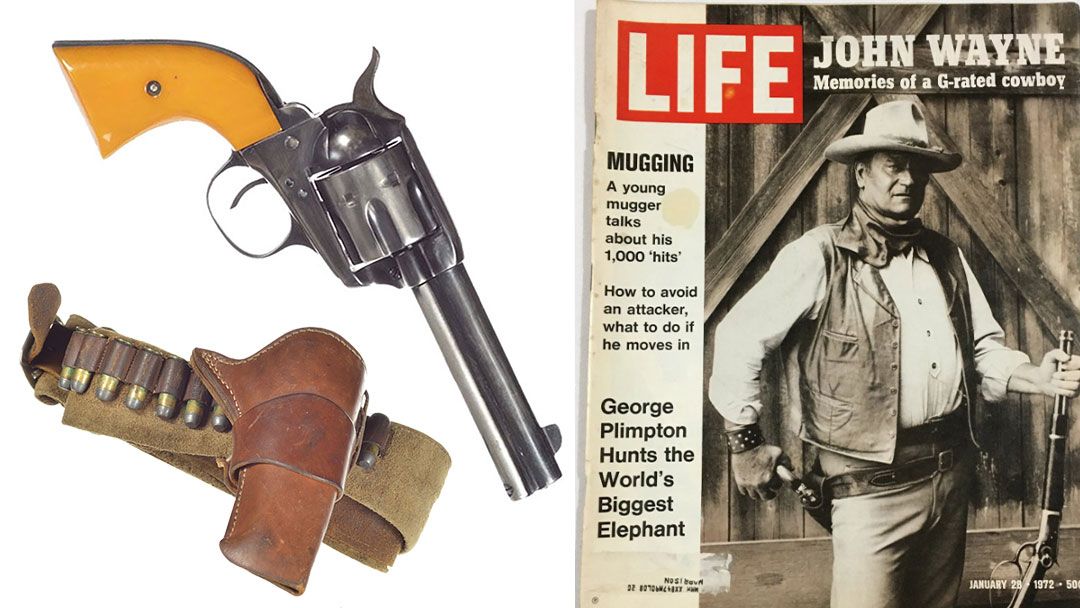 The-Jan-28-1972-issue-of-Life-magazine-features-Wayne-in-costume-for-The-Cowboys-wearing-the-holster-rig-with-the-SAA-on-the-cover-1