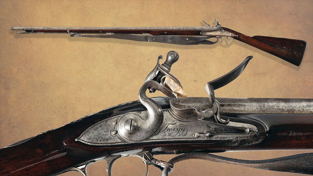 Twigg-Silver-Mounted-Revolutionary-War-Era-Officers-Fusil-1