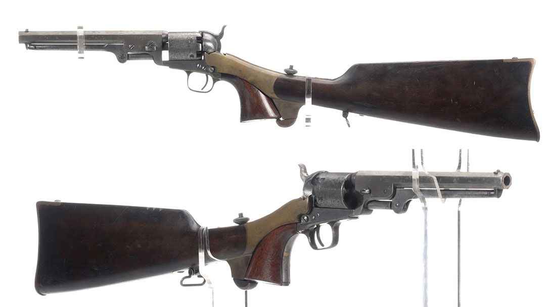 Civil-War-Era-Colt-1851-Navy-Revolver-with-Shoulder-Stock