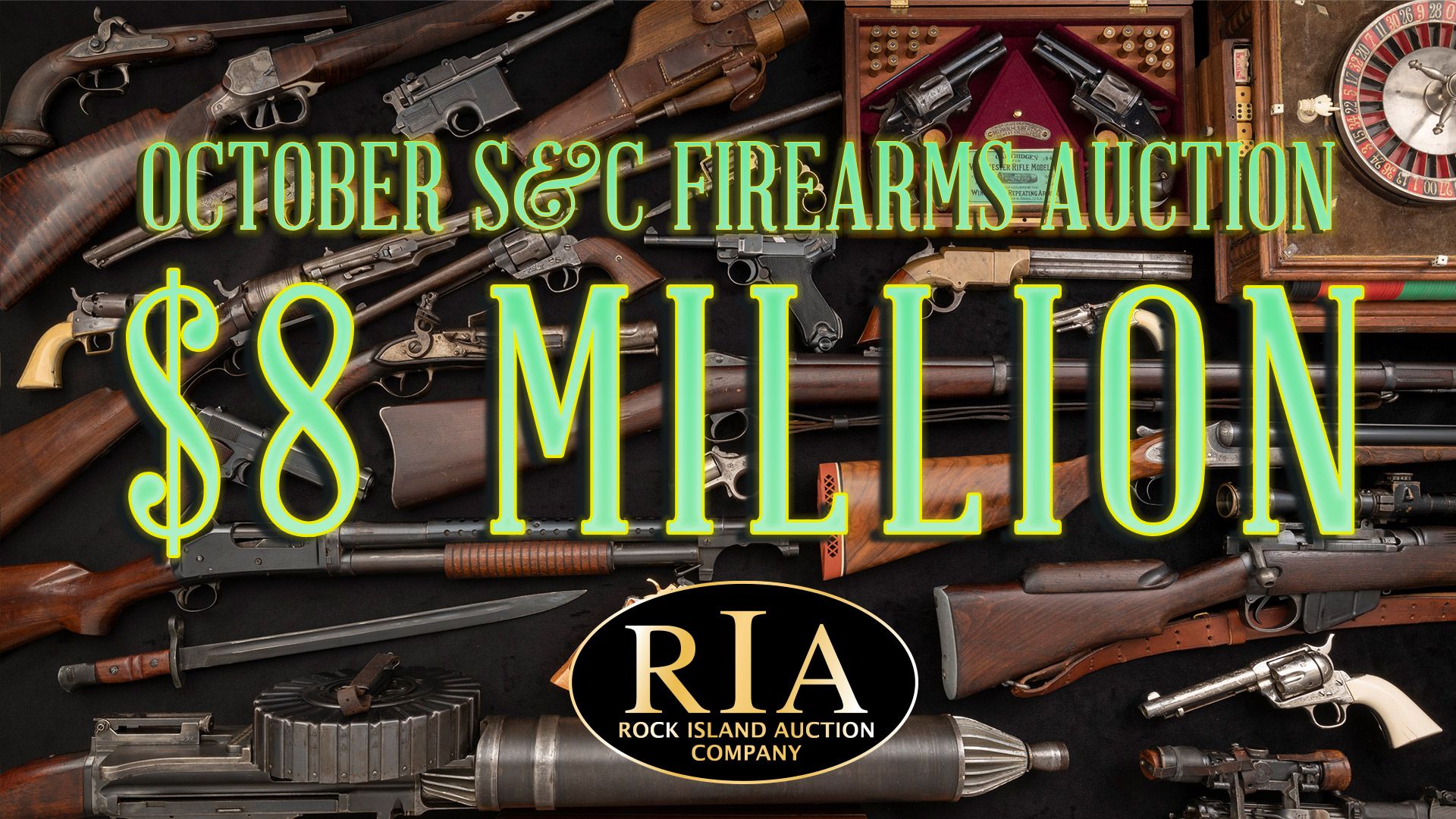 RIAC's October S&C Firearms Auction realizes over $8 Million!