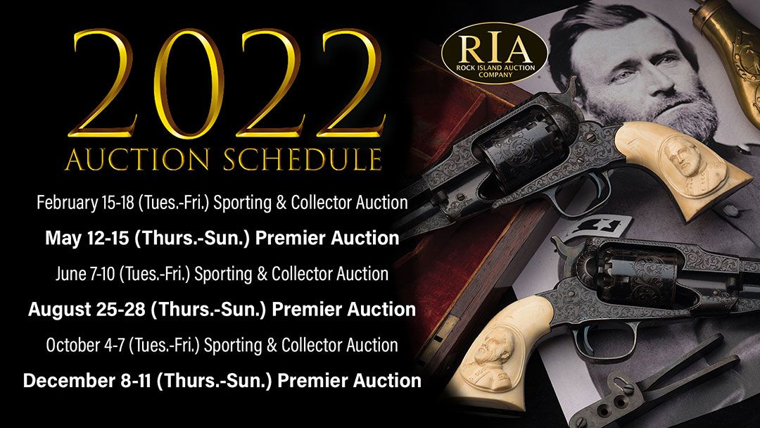 2022-Rock-Island-Auction-Company-Auction-Schedule-2