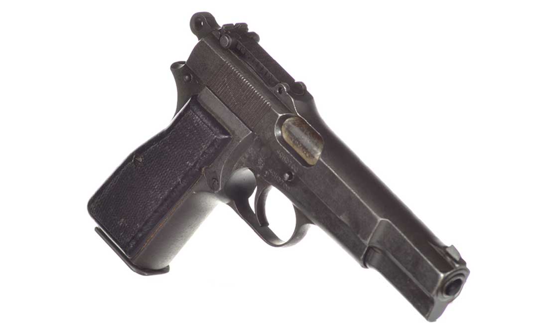 World-War-II-Canadian-Inglis-Mk.-I-Semi-Automatic-Pistol