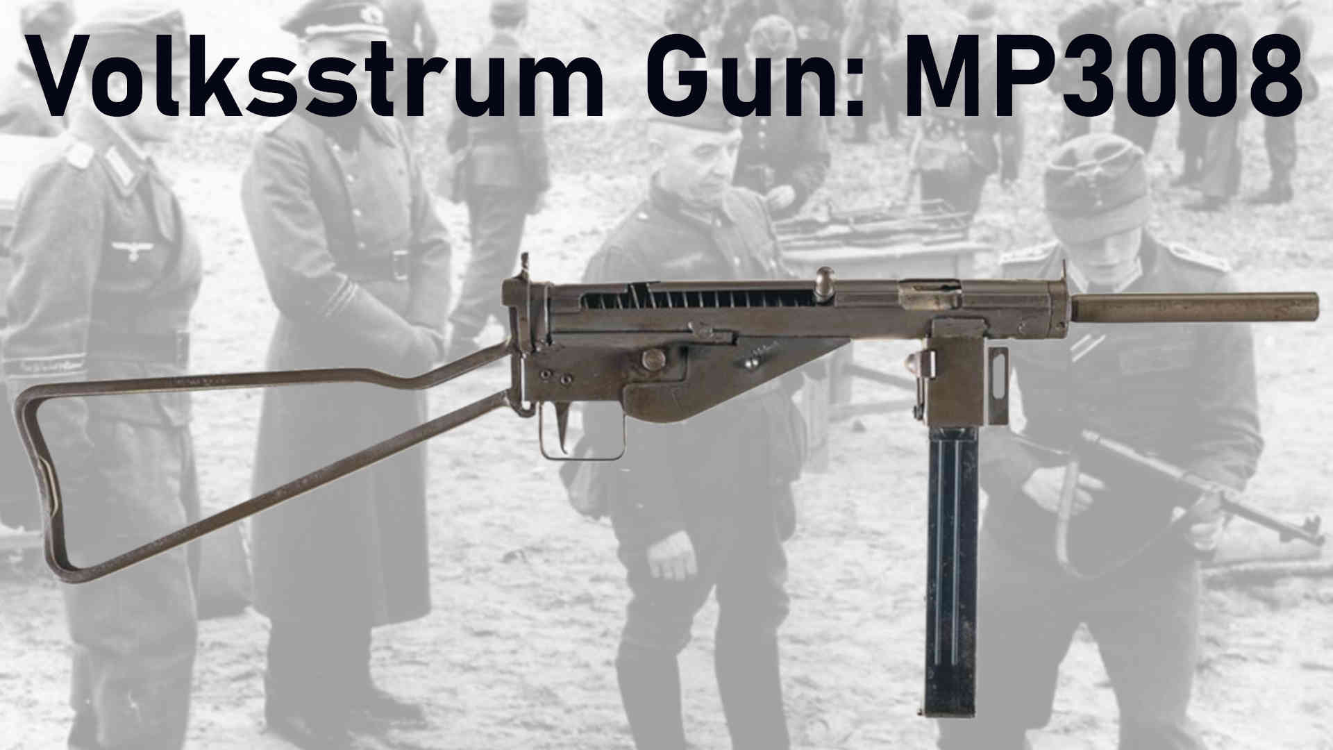 German Machine Gun for Volkssturm