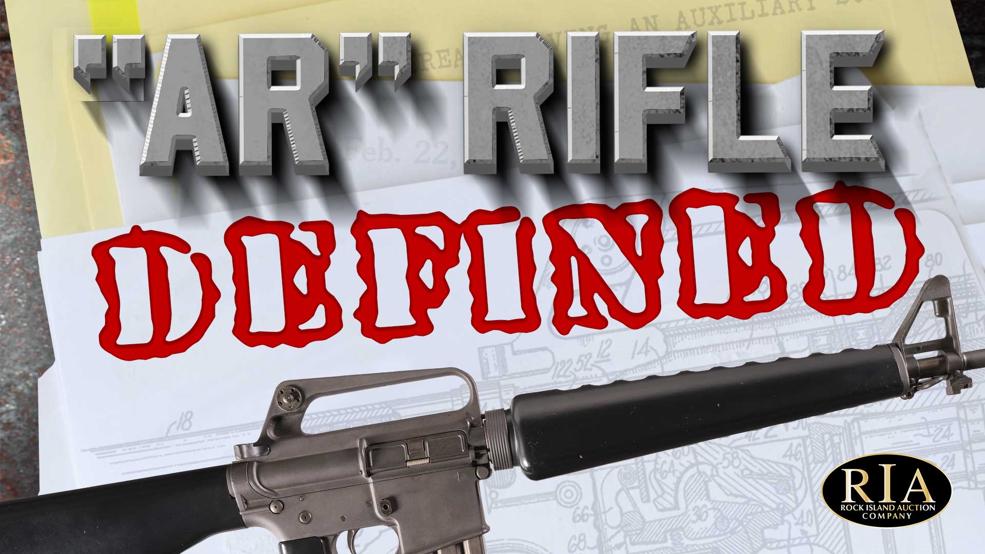 Does “AR” Stand for “Assault Rifle”?