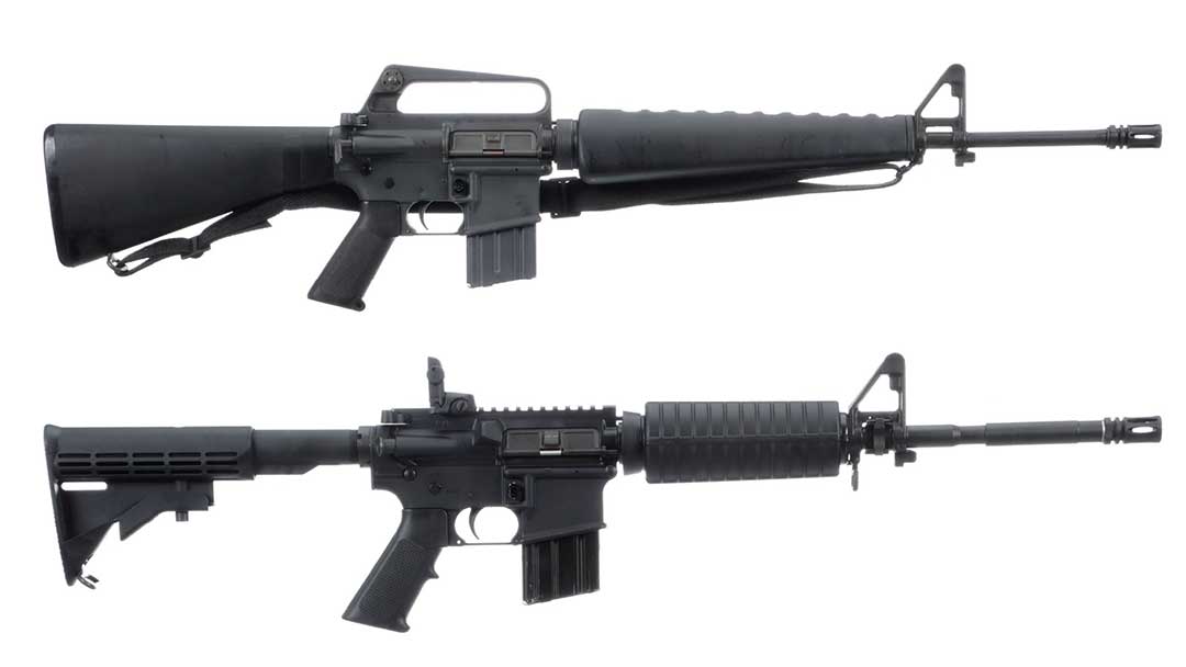 what does ar stand for-two-fixed-magazine-ar15-pattern-semiautomatic-rifles