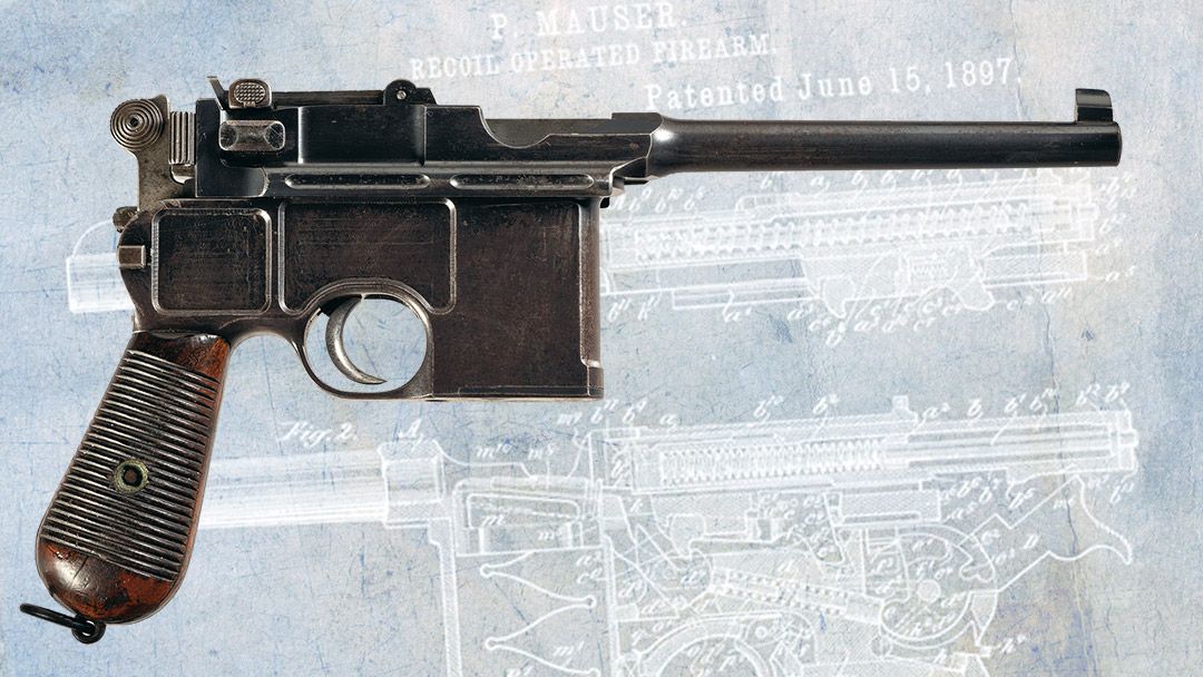 The Mauser Model 1896 Broomhandle, one of the most well-known gun nicknames