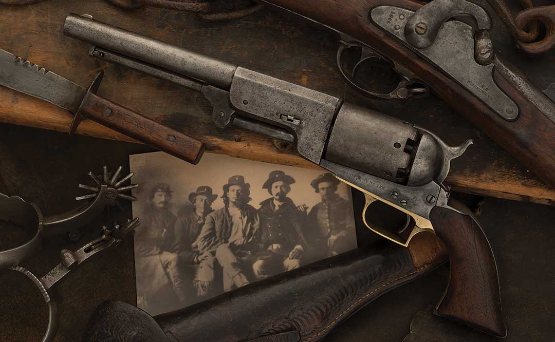 1800s Colt Walker, Texas Rangers : r/guns