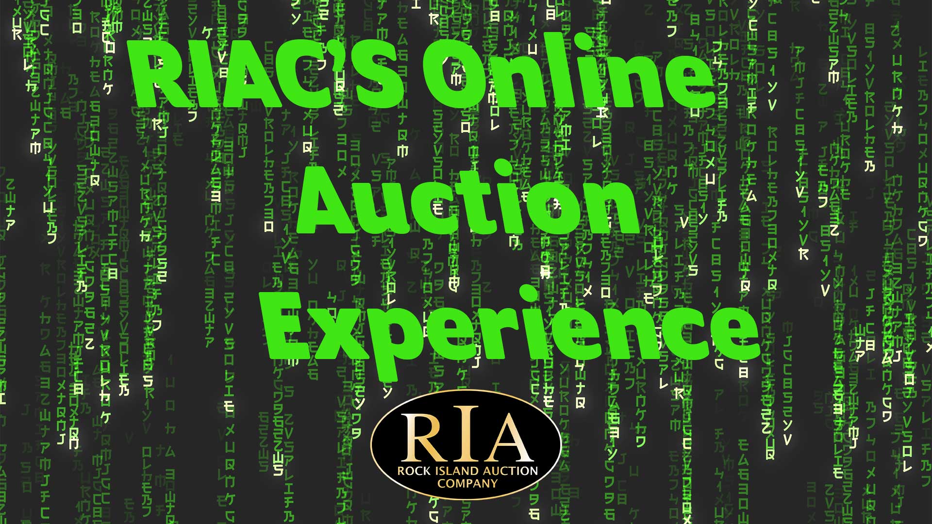 Online Auction As Only RIAC Can