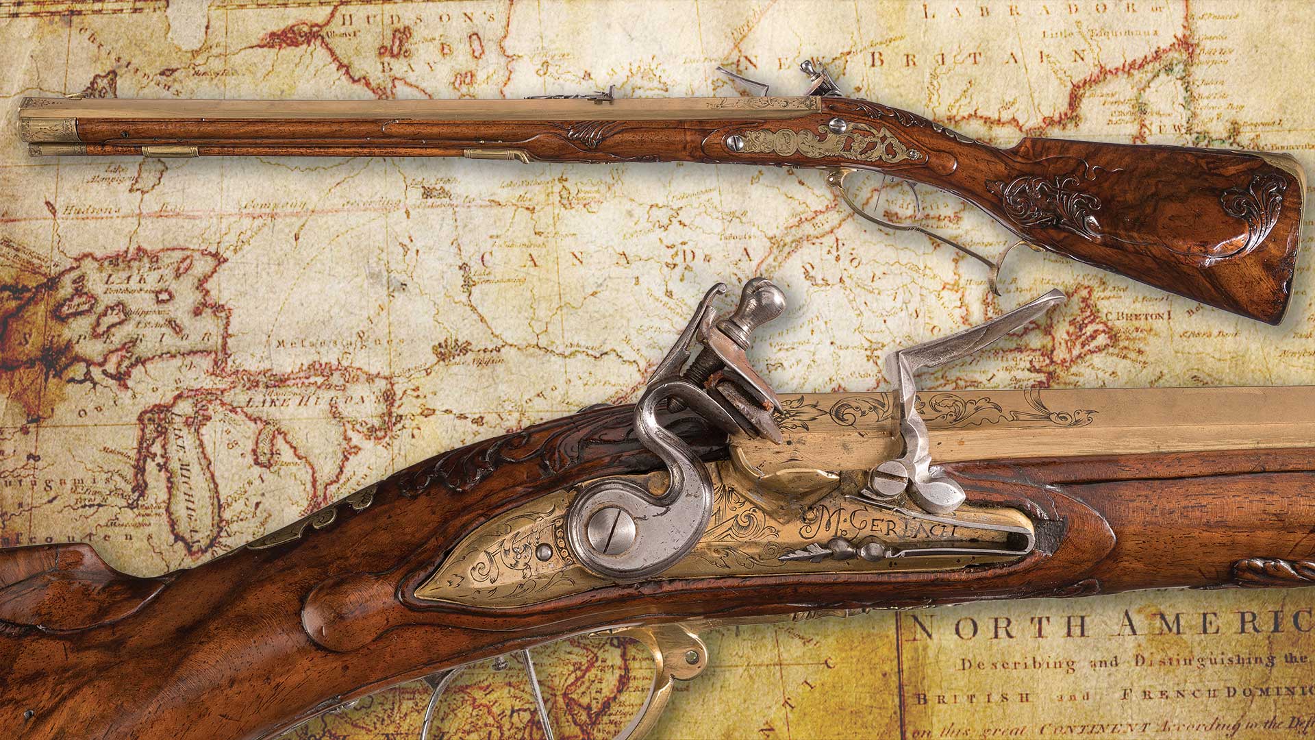 German-jaeger-rifles--the-ancestor-to-the-American-long-rifles--have-much-shorter-barrel-than-Killdeer
