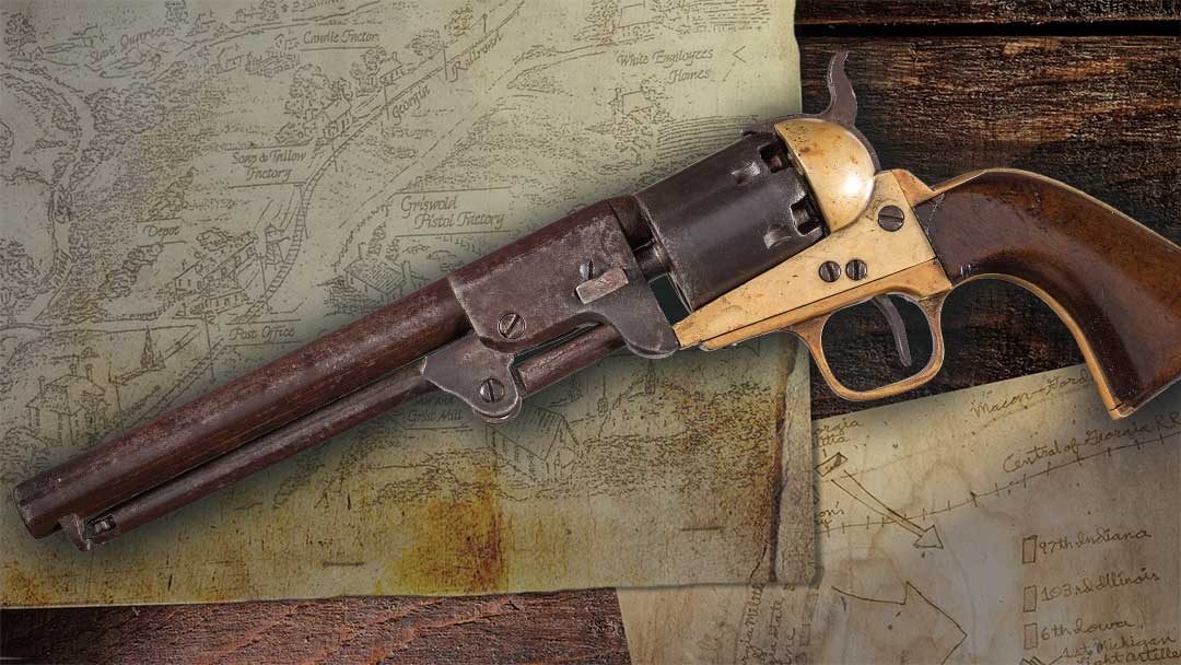 Griswold--Revolver-as-Carried-by-Private-John-A.-Morris-of-the-7th-Mississippi-Cavalry-with-Letters-of-Provenance