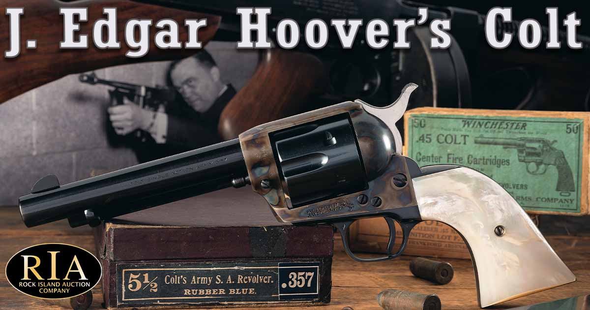 Colt Single Action Army of J. Edgar Hoover
