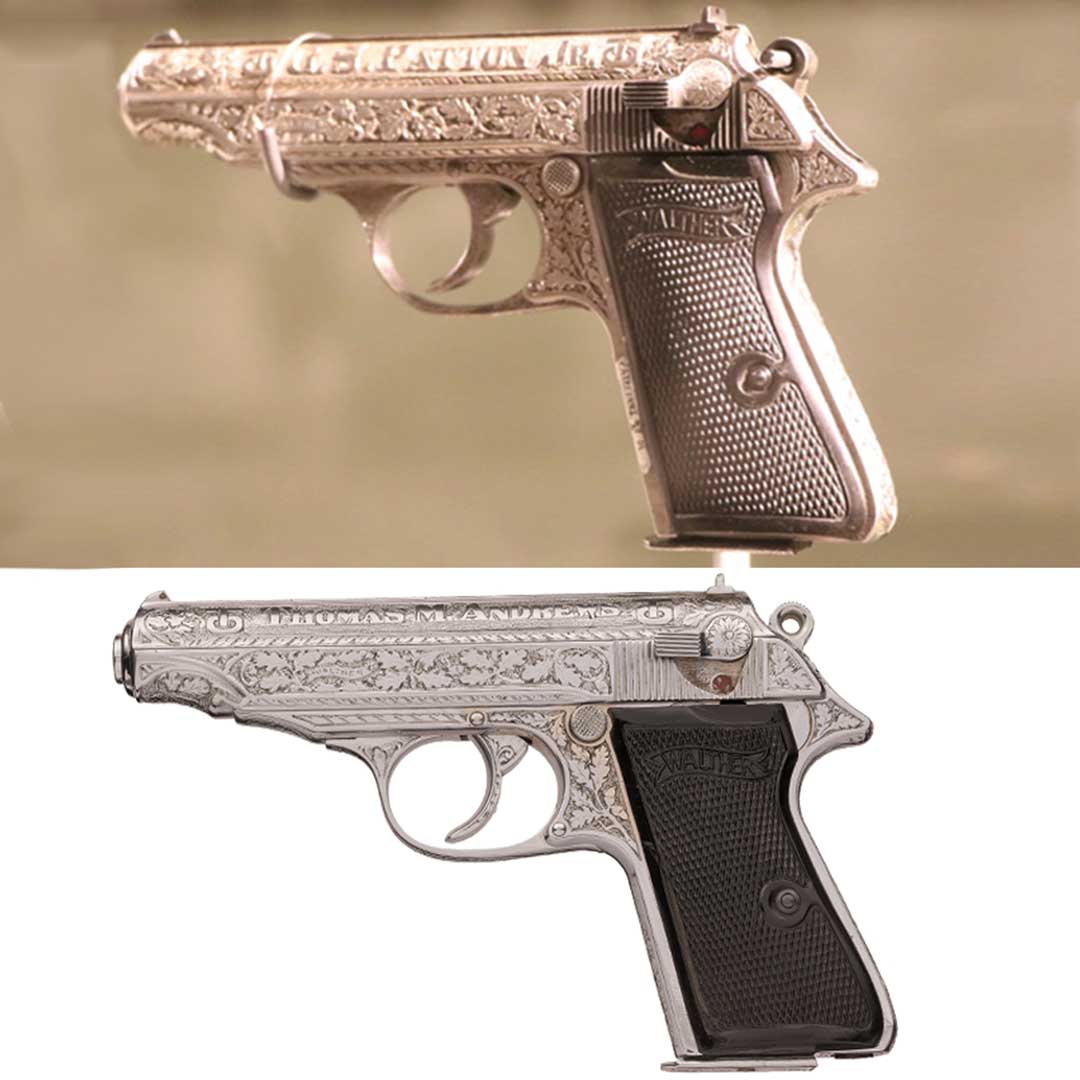Pattons-Walther-PP-and-its-twin