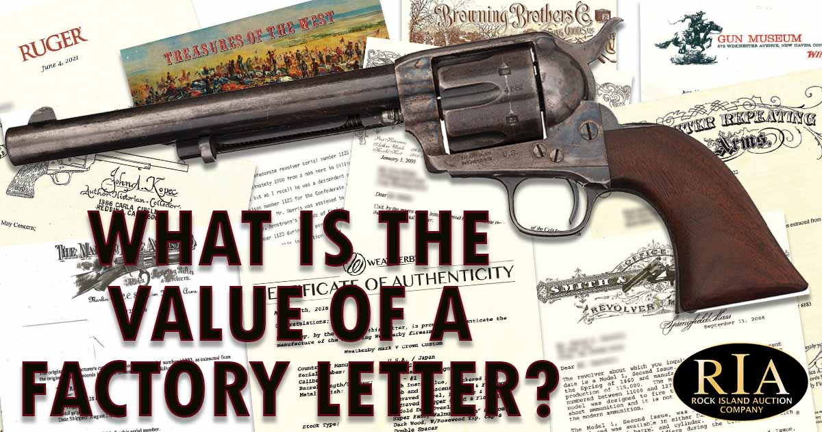 What's The Value of a Factory Letter?