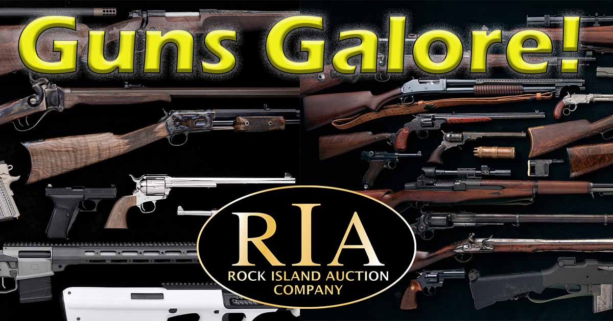 Lots of Guns! Four Auctions Now Posted!
