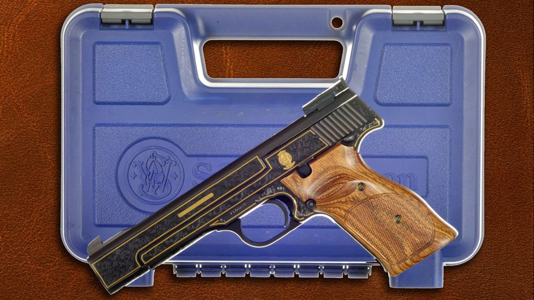 smith-wesson-model-41-50th-anniversary-commemorative-pistol-for-sale-1