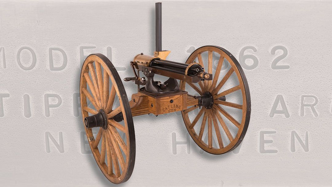 Desirable-Tippmann-Arms-Co.-1-half-Scale-Model-1862-Gatling-Gun-in-