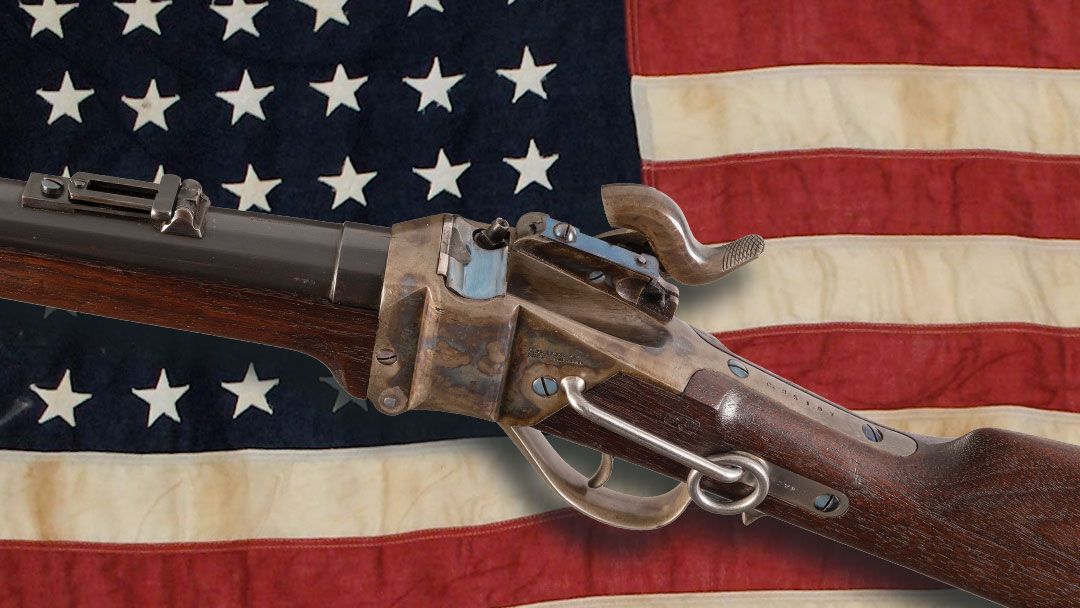 Extraordinary-Civil-War-Era-Sharps-New-Model-1863-Percussion-Saddle-Ring-Carbine
