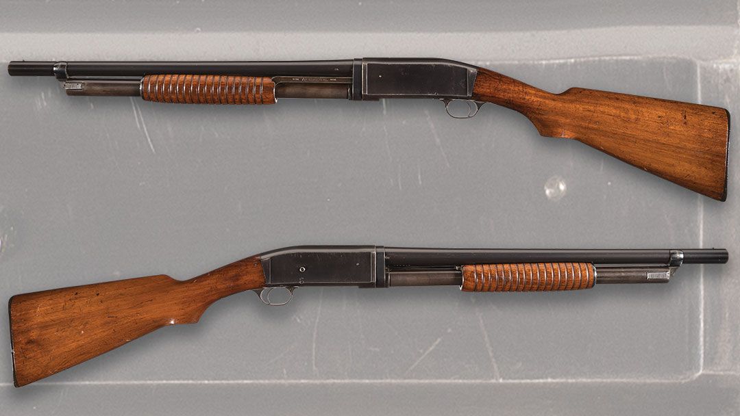 Scarce-Remington-UMC-Model-10-R-slide-action-riot-shotgun